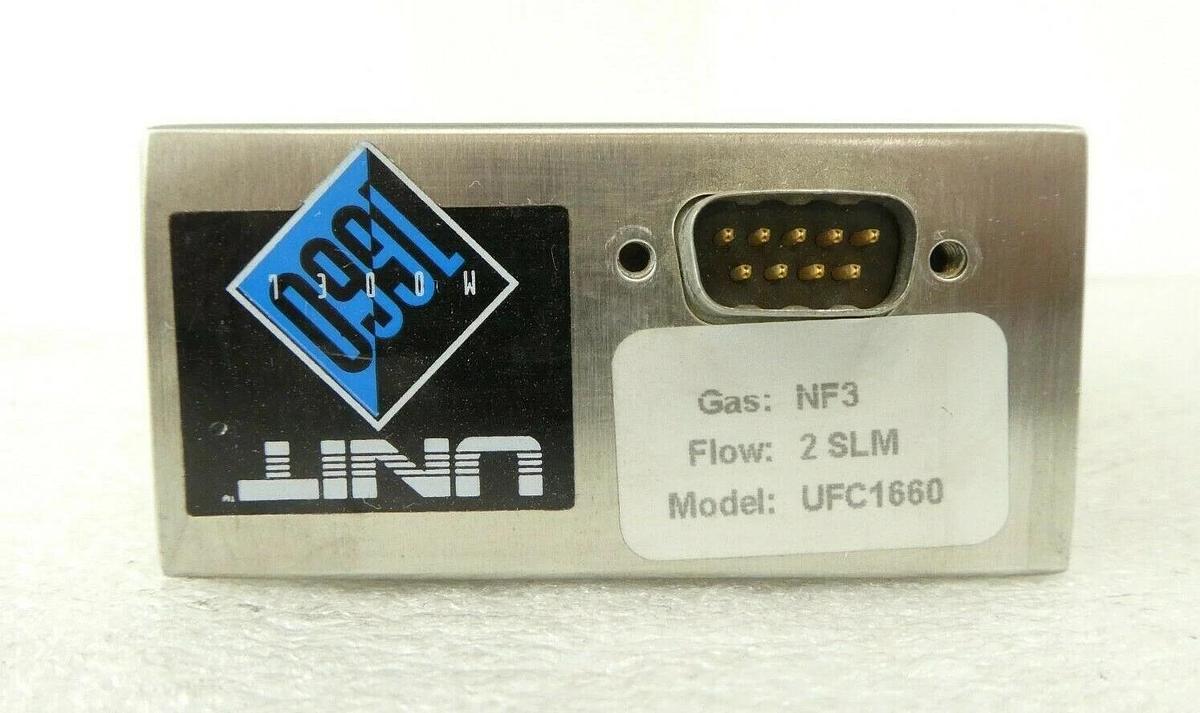 Used UNIT Instruments UFC-1660 Mass Flow Controller MFC Micron 81-UN109R Working