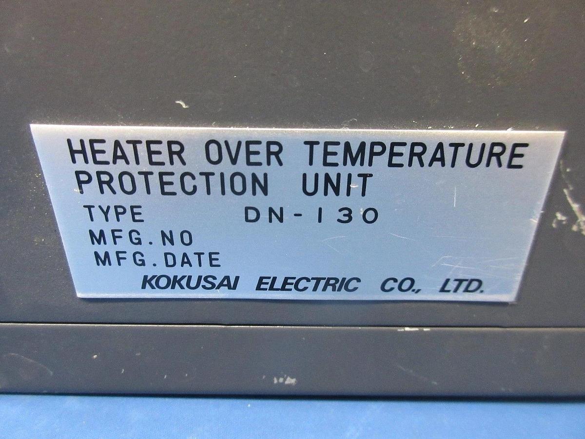 Used Kokusai Electric DN130PS Overheat Protector Kokusai Zestone DD-1203V Used