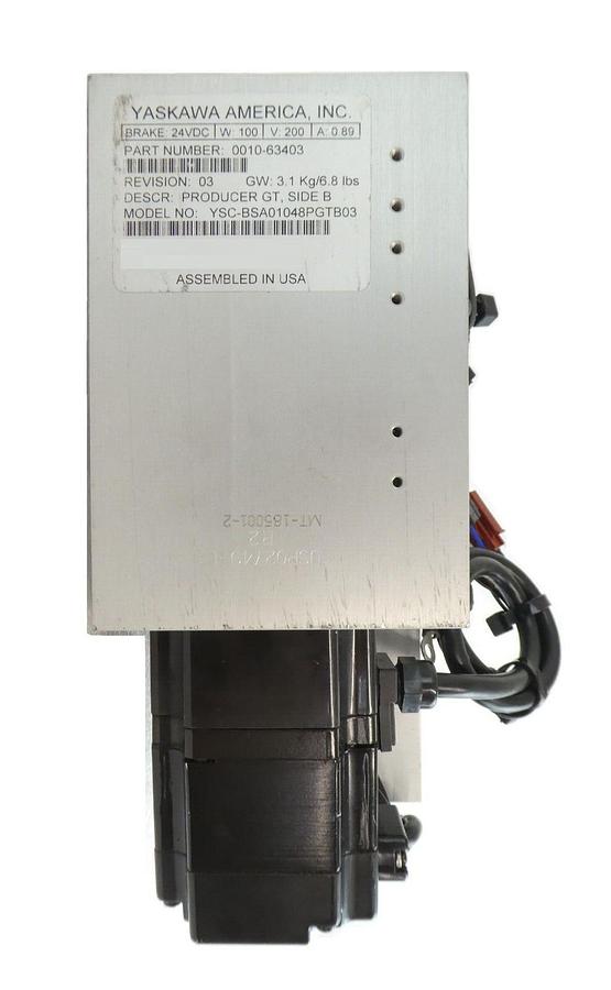 Used Yaskawa YSC-BSA01048PGTB03 Wafer Lift Assembly AMAT 0010-63403 Producer Working