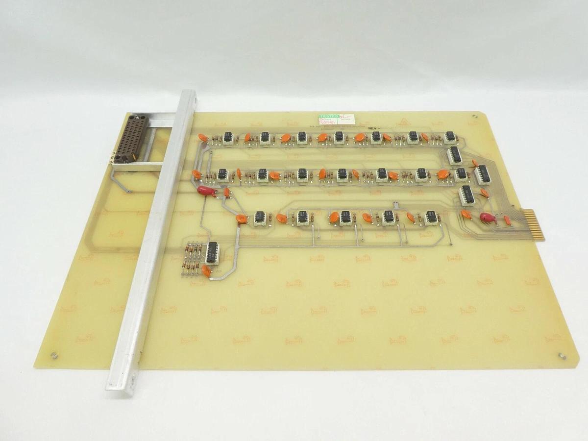 Used Varian Semiconductor VSEA E-F8340001 Data Logger Optical Isolation PCB Working