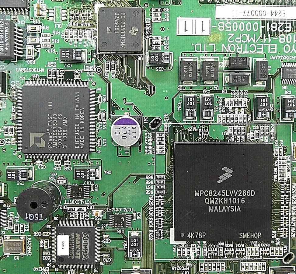 Used TEL Tokyo Electron E244-0000770-11 CPU PCB E281-000058-11 E281-000059-11 Working