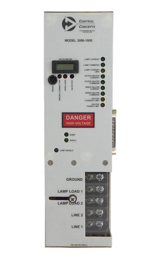 Used Control Concepts 3096-1000 SCR Power Controller AMAT 0190-14926 Working Surplus