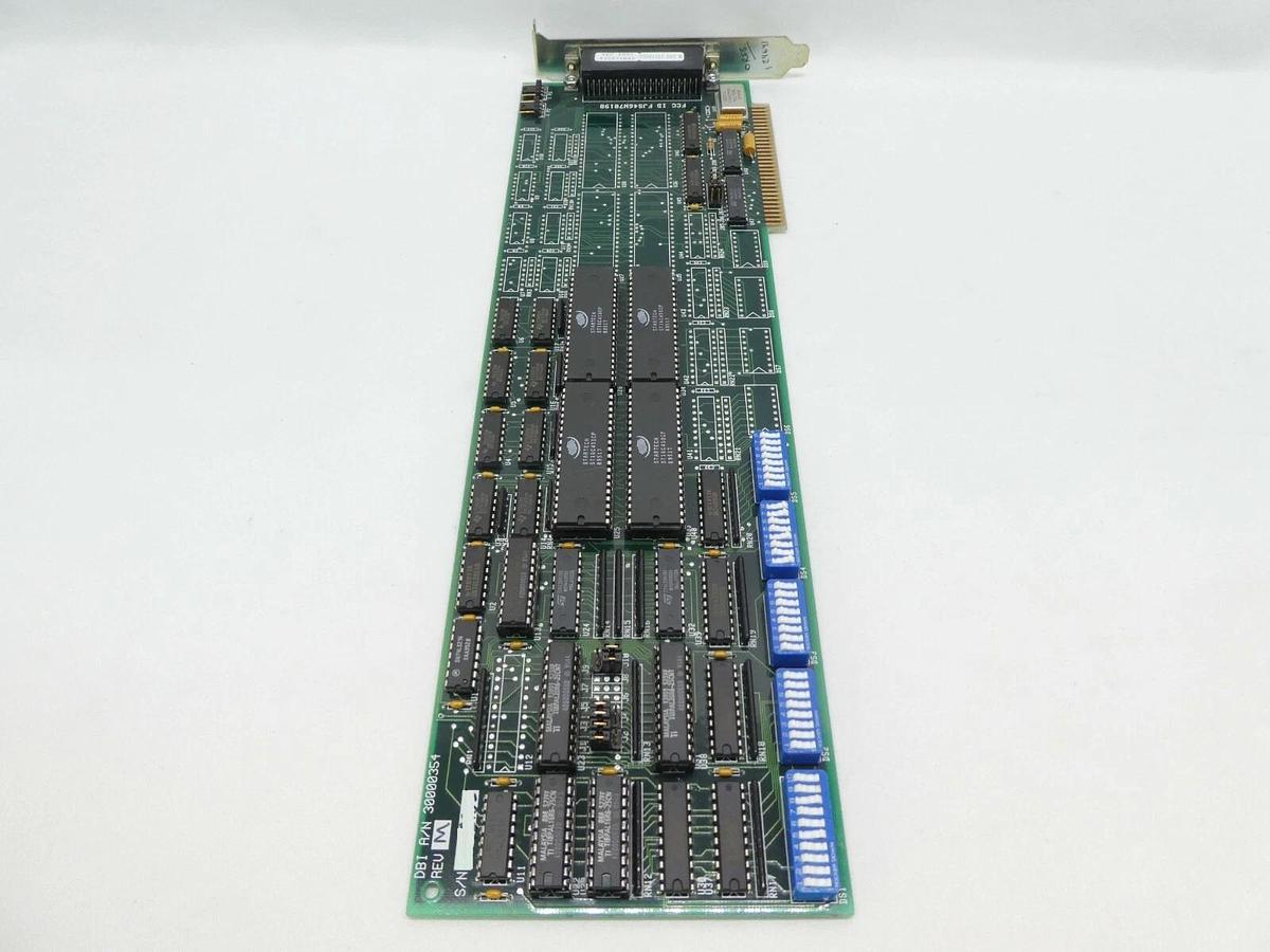 Used DigiBoard DBI 30000354 ISA I/O Serial Adapter PCB Card Working Surplus