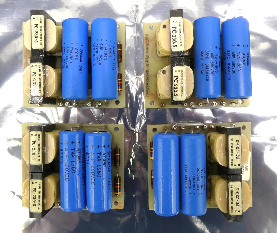 Used Varian 12008846 Faraday Electron Suppression PCB 12008847 Lot of 4 Working