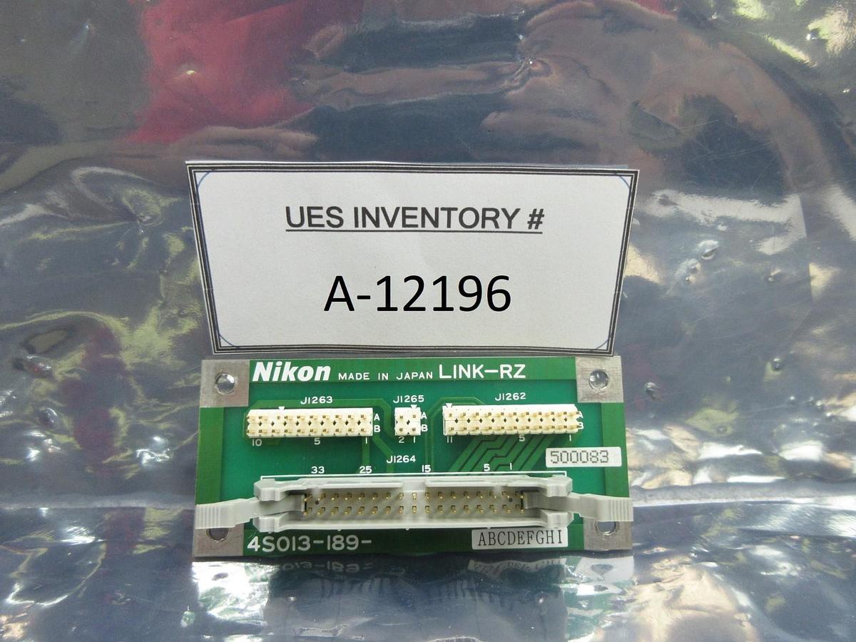 Used Nikon 4S013-189 Link Interface Board PCB LINK-RZ NSR-S204B System Used Working