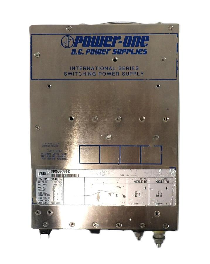 Used Power-One SPM5A8B6LK Switching Power Supply International Series Working Spare