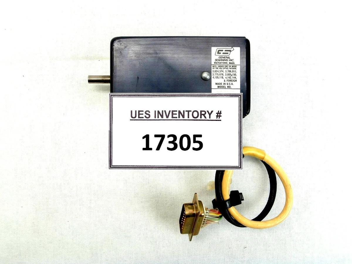 Used General Scanning MG325D Servo Motor Used Working