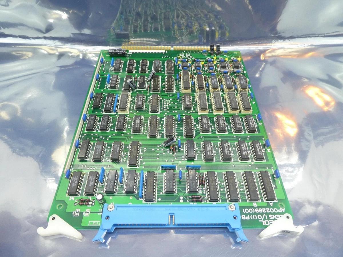 Used JEOL AP002269(00) Lens I/O PCB Card LENS I/O(1) PB JSM-6300F SEM Working Surplus
