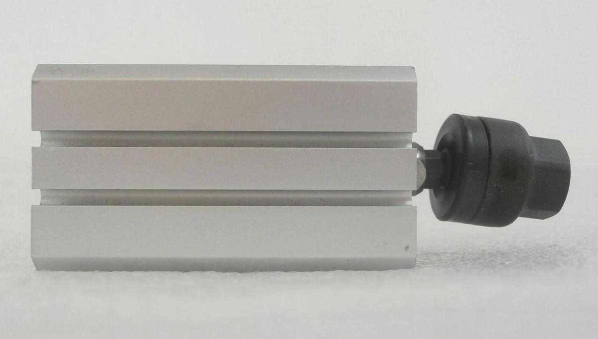 Used SMC CQSB25-50D-XB9 Cylinder with JB25-6-100 TEL 024-012244-1 ACT12 Working Spare