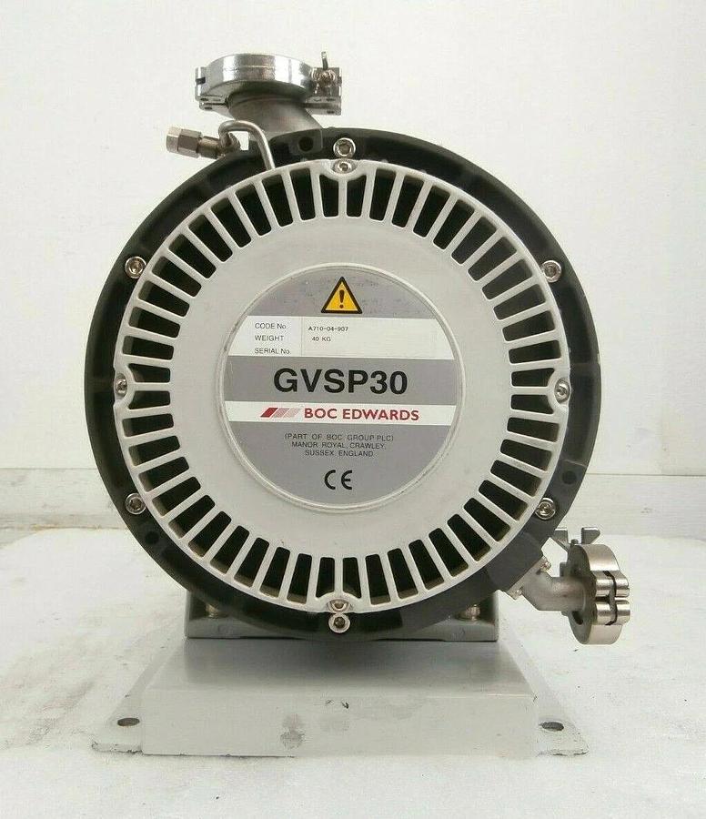 Used GVSP30 Edwards A710-04-907 Dry Scroll Pump Needs Rebuild Tested As-Is