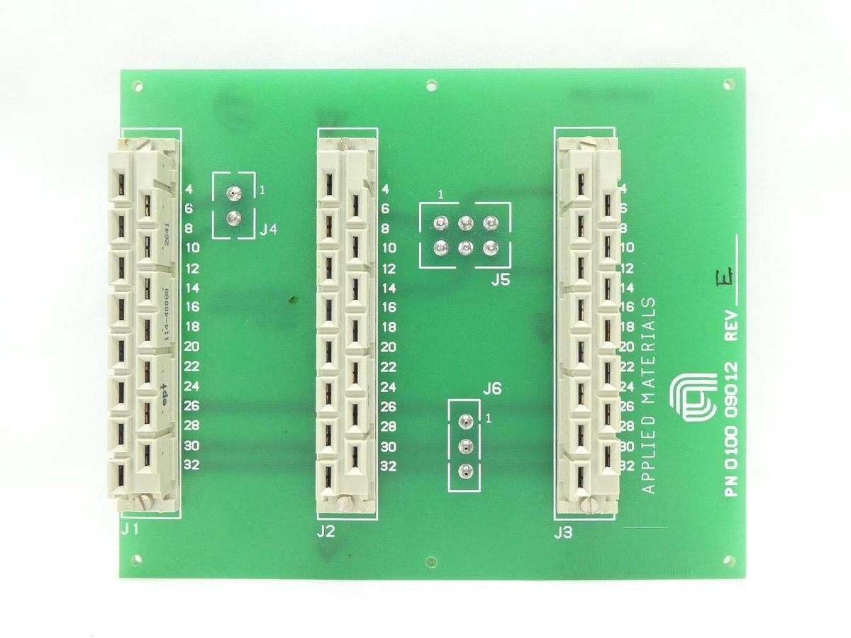 Used AMAT Applied Materials 0100-09012 Power Supply Backplane PCB P5000 Working Spare