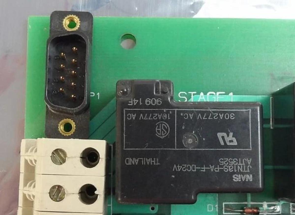 Used FTS Systems EB-0022 Distribution PCB FES-035-B Turbojet System Working Surplus