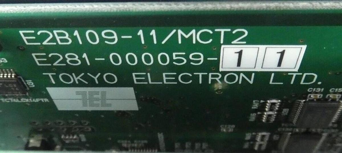 Used TEL Tokyo Electron E244-0000770-11 CPU PCB E281-000058-11 E281-000059-11 Working