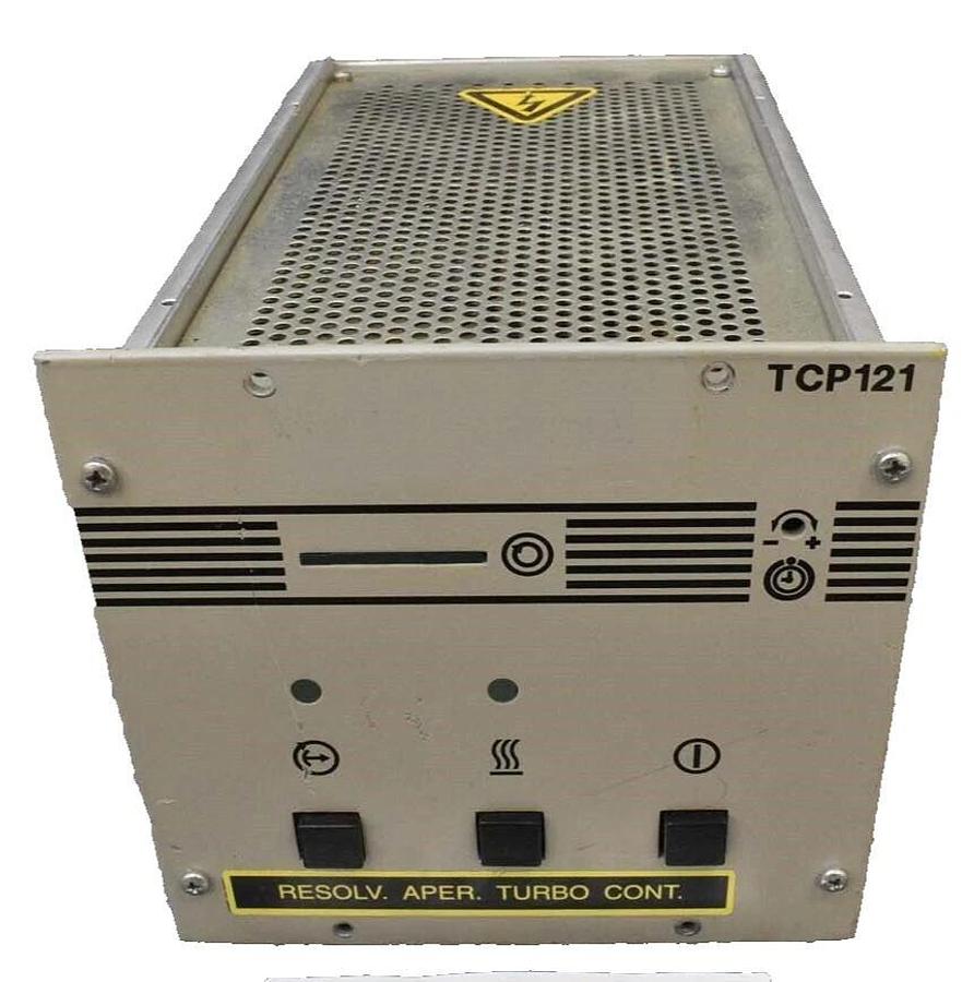 Used Pfeiffer-Balzers TCP121 Turbomolecular Pump Controller Turbo Working Surplus