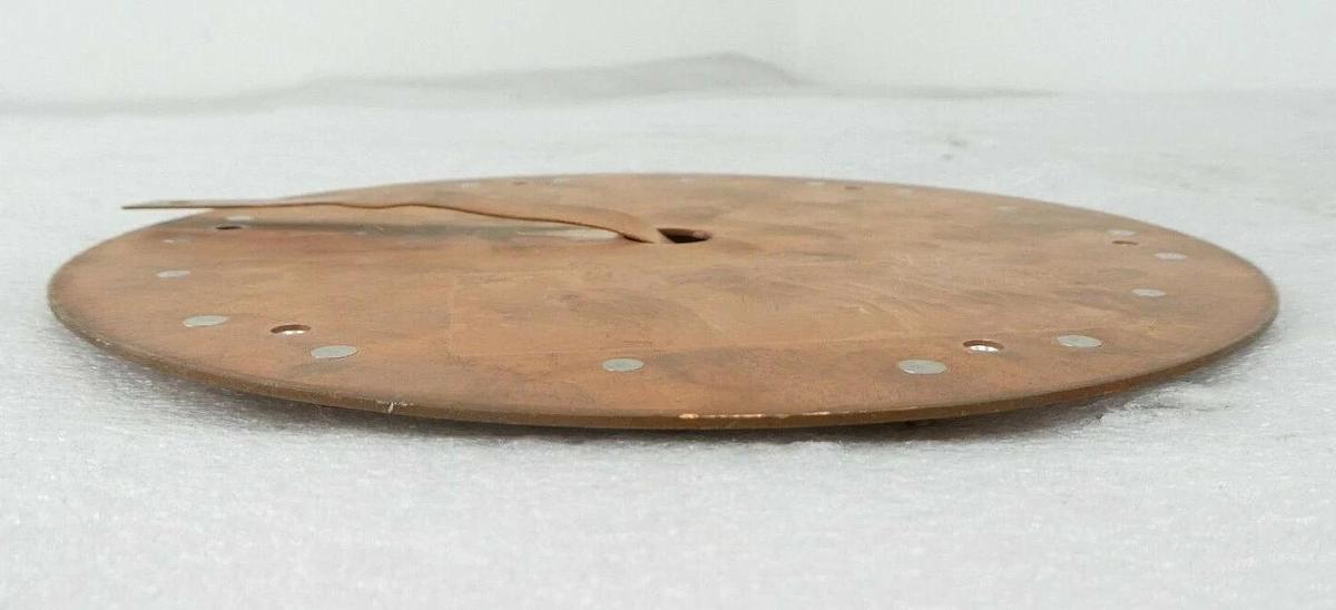 Used Novellus Systems 15-01023-00 200mm Copper RF Distribution Plate Set of 3 Working
