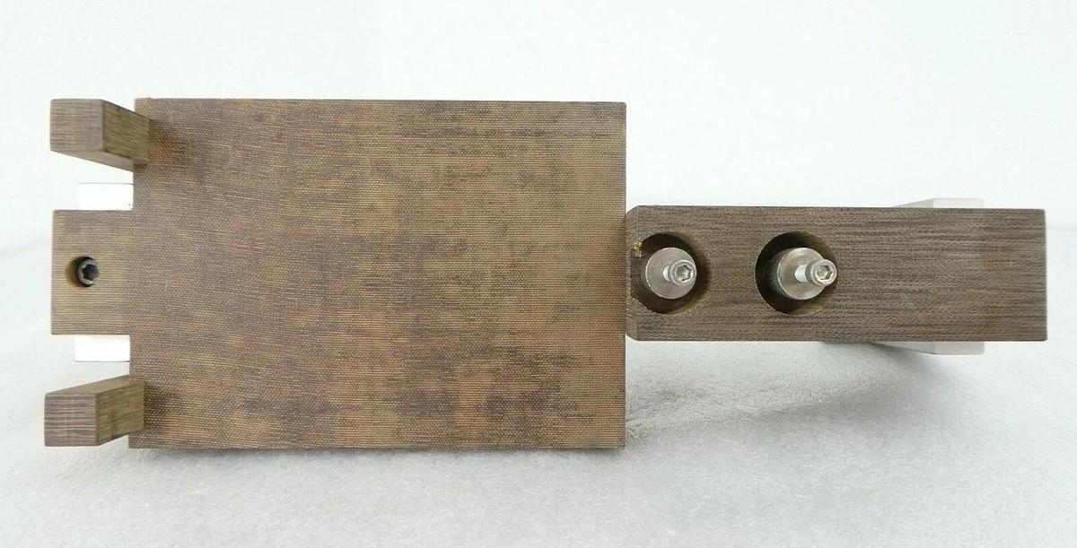 Used Varian Semiconductor H0796T01 Alignment Fixture and Offset Scan Plates Working