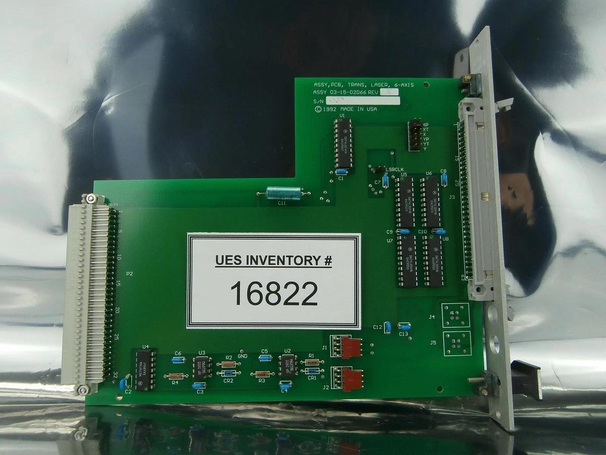 Used Ultratech Stepper 03-15-02066 6-Axis Laser Transition XT-Axis PCB Card 4700 Used