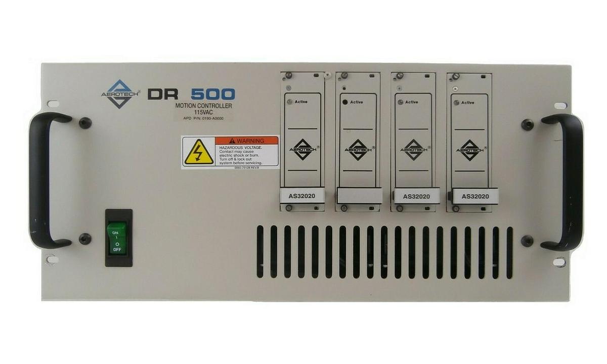Used Aerotech ES13693-7 Stage Motion Controller DR 500 AMAT 0190-A0000 200mm Working