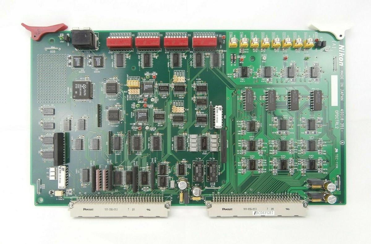 Used Nikon 4S018-351-Ⓐ Control Board PCB Card OPDCTRL2 NSR System Working Surplus