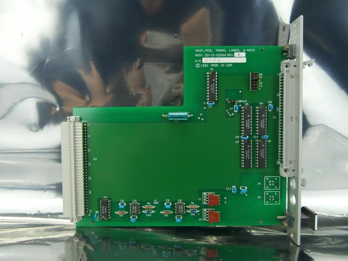 Used Ultratech Stepper 03-15-02066 6-Axis Laser Transition X-Axis PCB Card 4700 Used