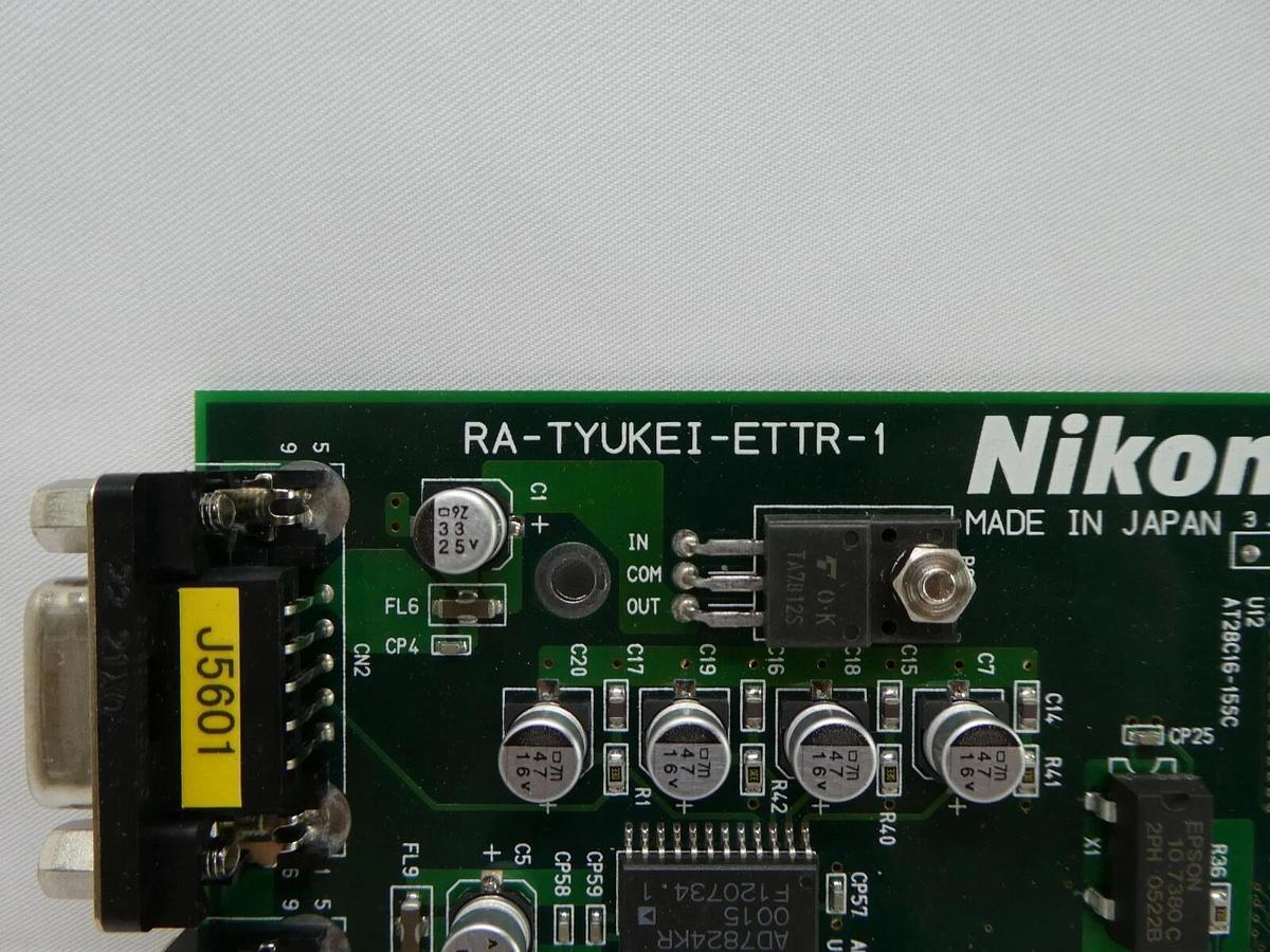 Used Nikon 4S018-892 Relay Interface Board PCB RA-TYUKEI-ETTR-1 NSR-S205C Spare