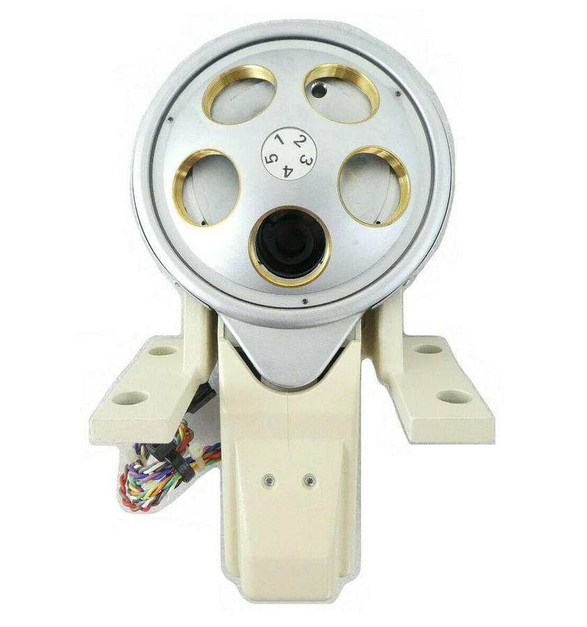 Used Nikon Microscope Turret Assembly with Mount OPTISTATION 3 & 7 2S700-409 Working