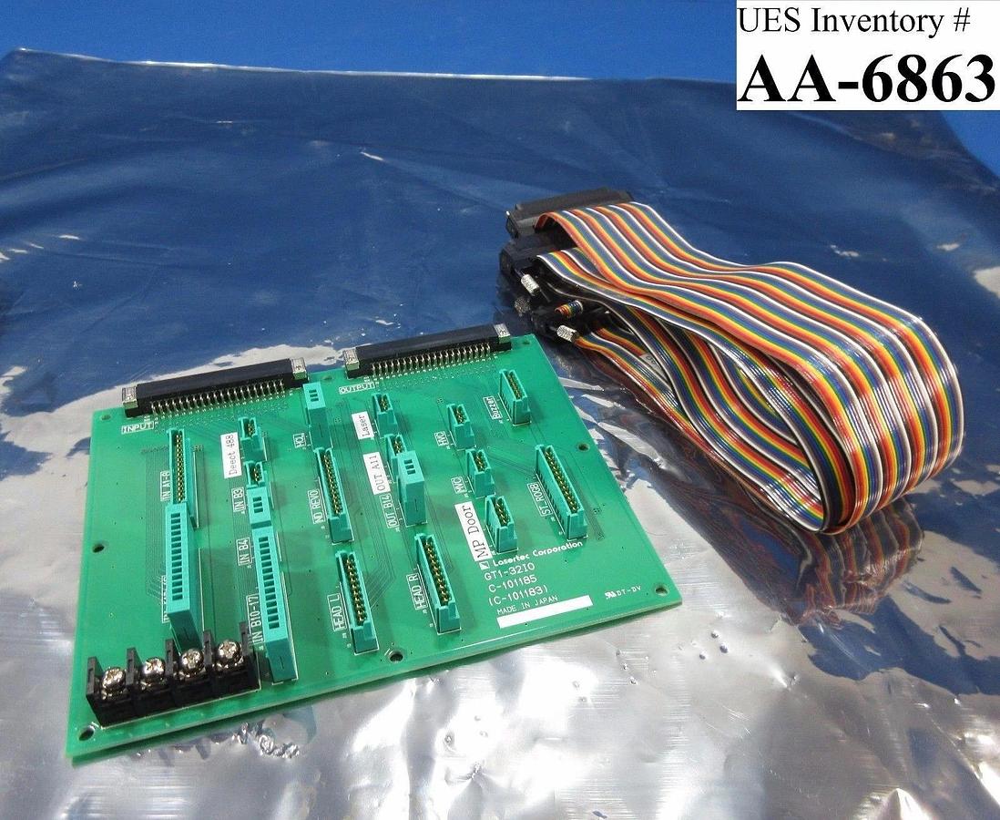 Used Lasertec C-101185 I/O PCB GT1-32I0 Lasertec MD2500 Used Working