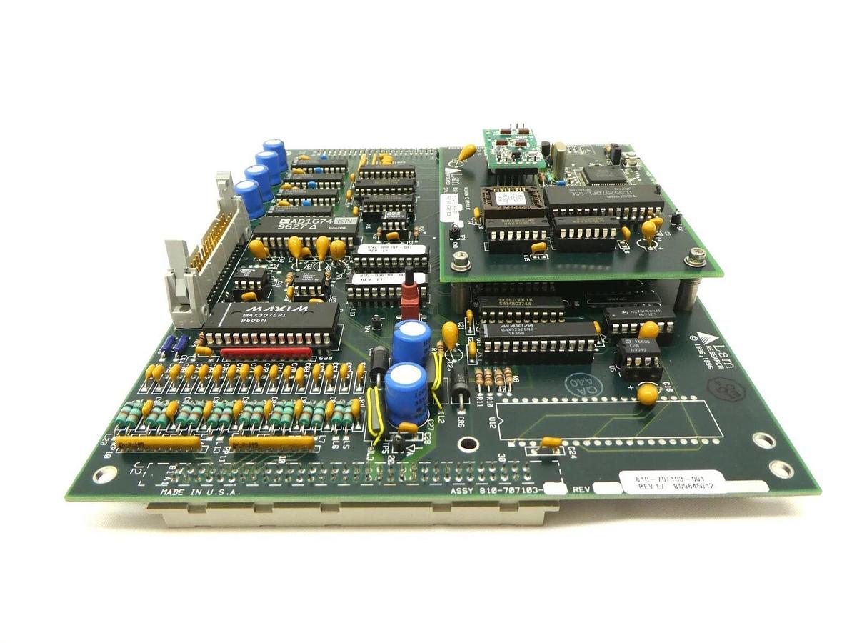 Used Lam Research 810-707103-001 I/O Bus Control 810-707150-001 Neuron PCB FPD Spare
