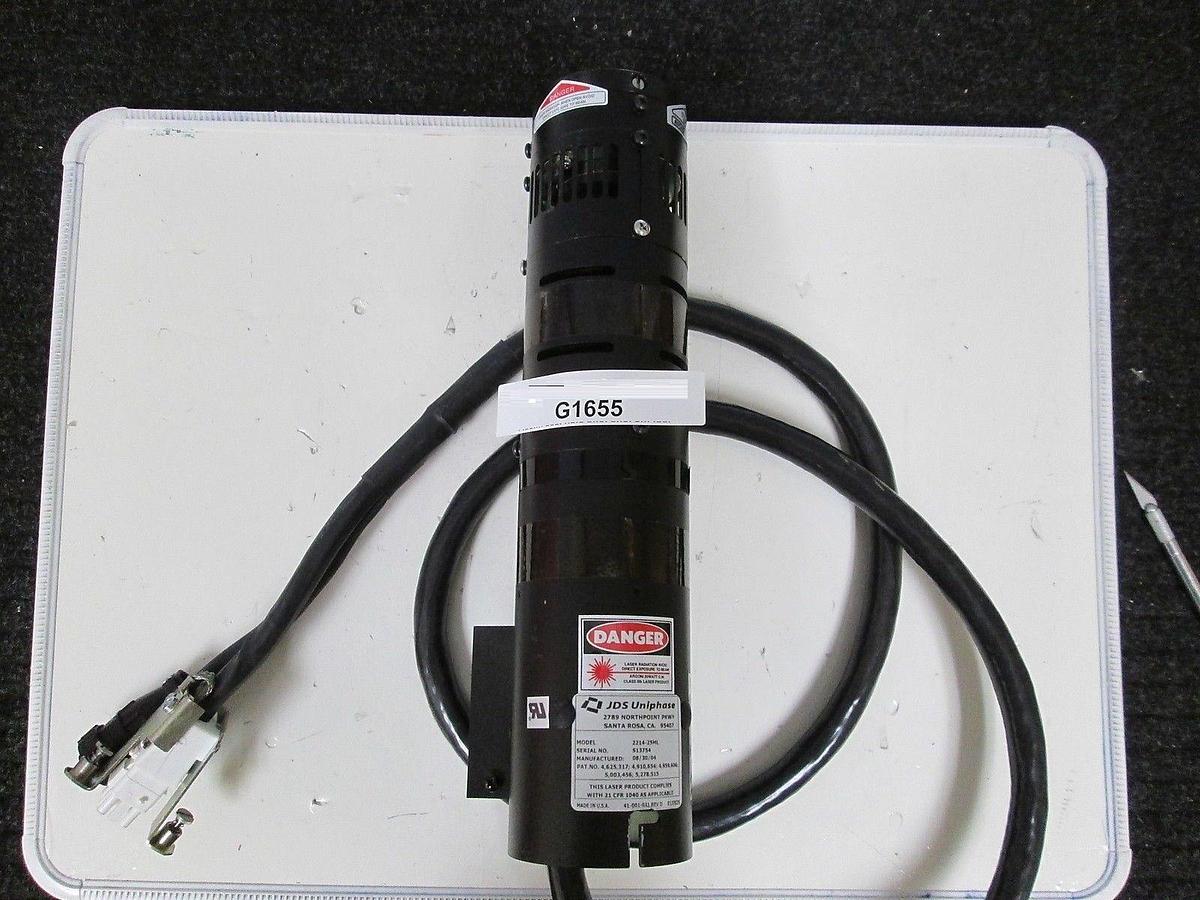 Used JDS Uniphase 2214-25ML Air Cooled Argon Laser