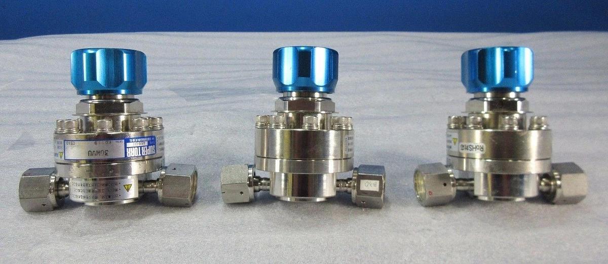 Used Nissan Tanaka 30WVU Super Torr Manual Regulator Valve 466QU Lot of 3 used works