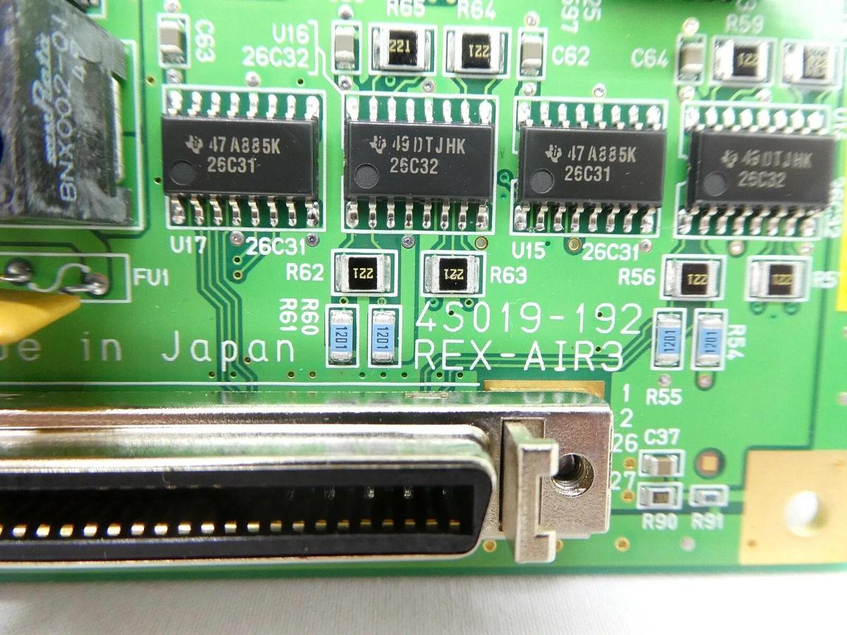 Used Nikon 4S019-192 Pneumatic Control Board PCB REX-AIR3 NSR-S307E Working