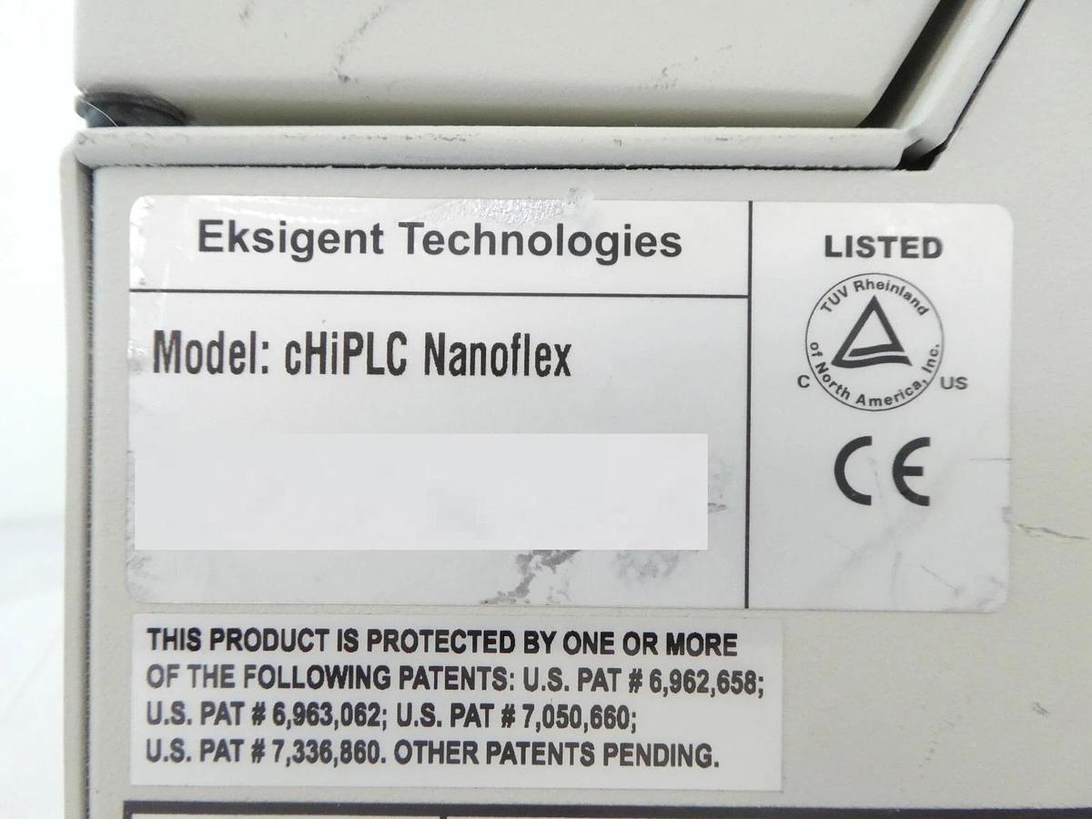 Used Eksigent Technologies cHiPLC nanoflex Docking Station Untested Surplus