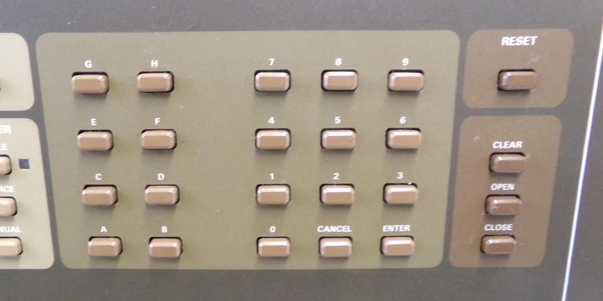 Used Keithley 707 Switching Matrix Mainframe with 7172 8x12 Low Current Working