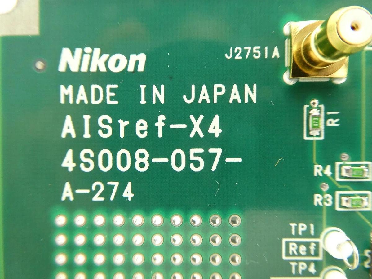 Used Nikon 4S008-057-A-274 Interface Board PCB AISref-X4 NSR-S205C Working Surplus