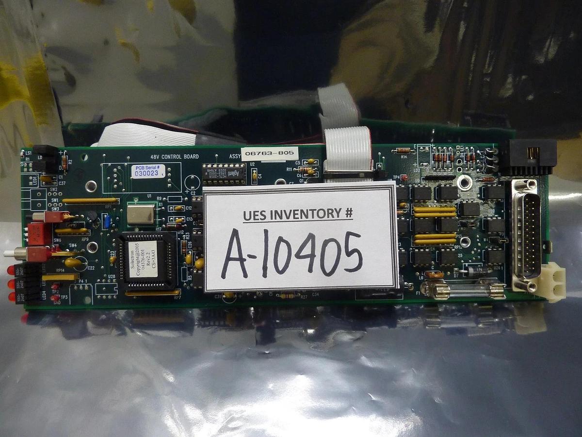 Used Asyst Technologies 06763-805 48V Control Board PCB 06763-705 Used Working
