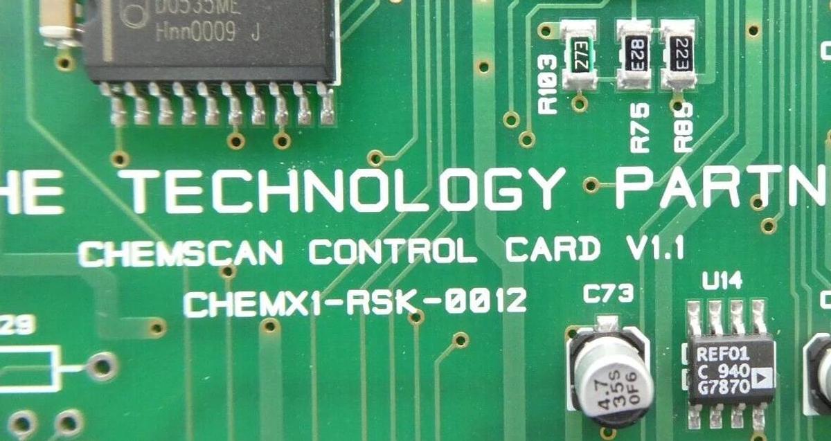 Used The Technology Partnership CHEMX1-ASK-0012 Chemscan Control Card PCB Working