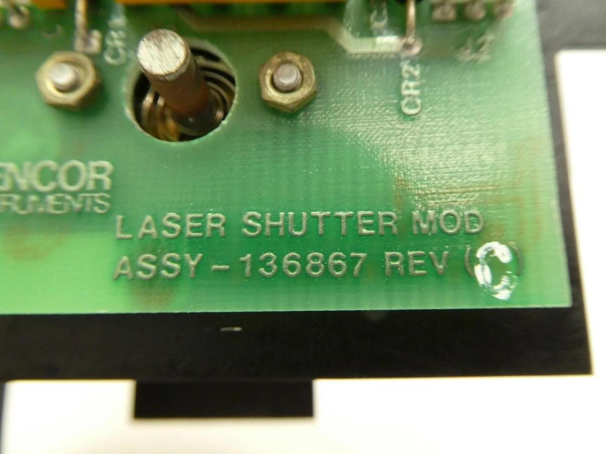 Used Tencor Instruments 136867 Laser Shuter MOD PCB Assembly Working Spare