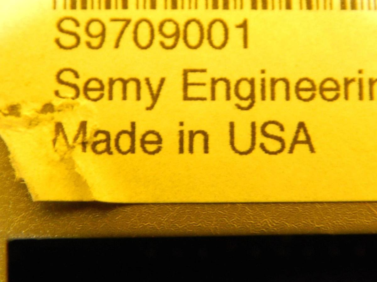 Used Semy Engineering MYP821800B Alarms Process Auxiliary Display Panel Used Working