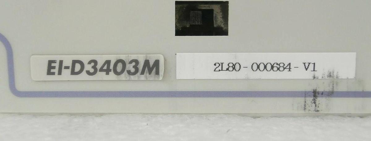 Used Shimadzu EI-D3403M (T1) Turbomolecular Pump Controller Turbo Tested Working