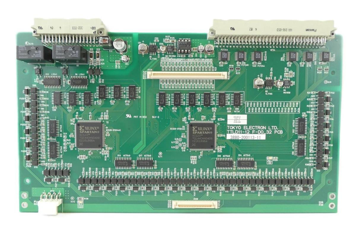Used TEL Tokyo Electron 3880-200113-11 TTLD11-12 F-DO_32 PCB 3895-120809-11 Working