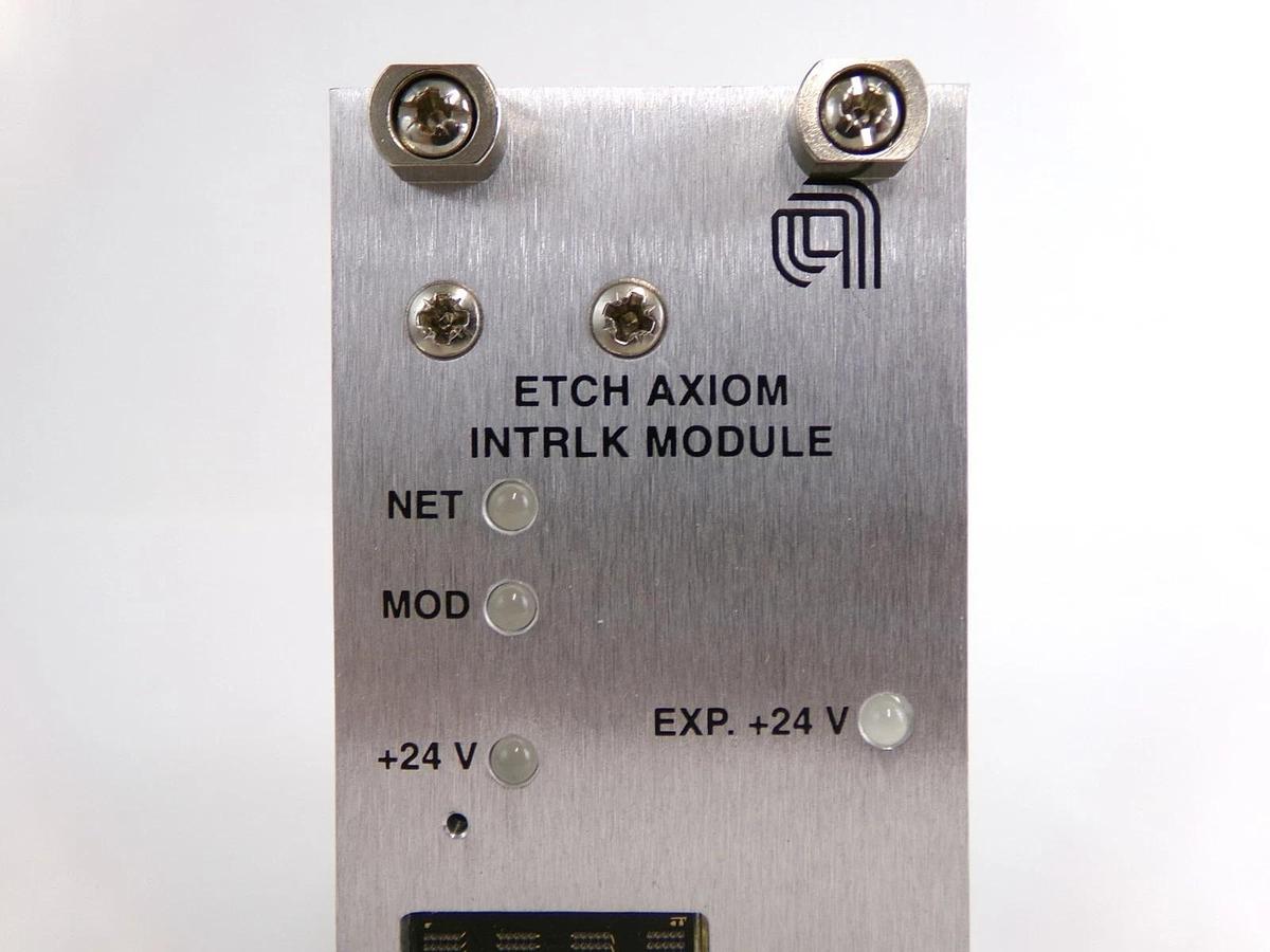Used MKS Instruments AS01500-33 Etch Axiom Interlock Module PCB Card 0190-37785