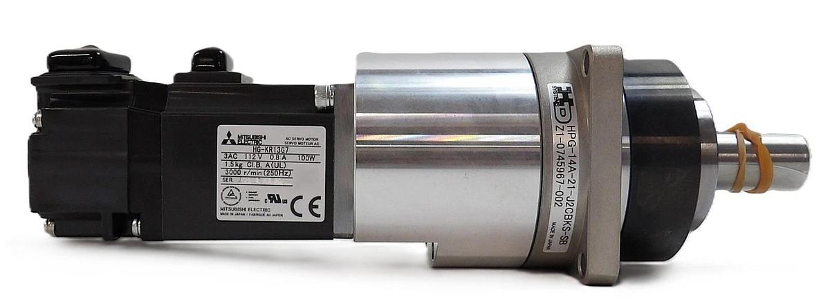 Mitsubishi Electric HG-KR13G7 Servo Drive HPG-14A-21-J2CBKS-SB New Surplus