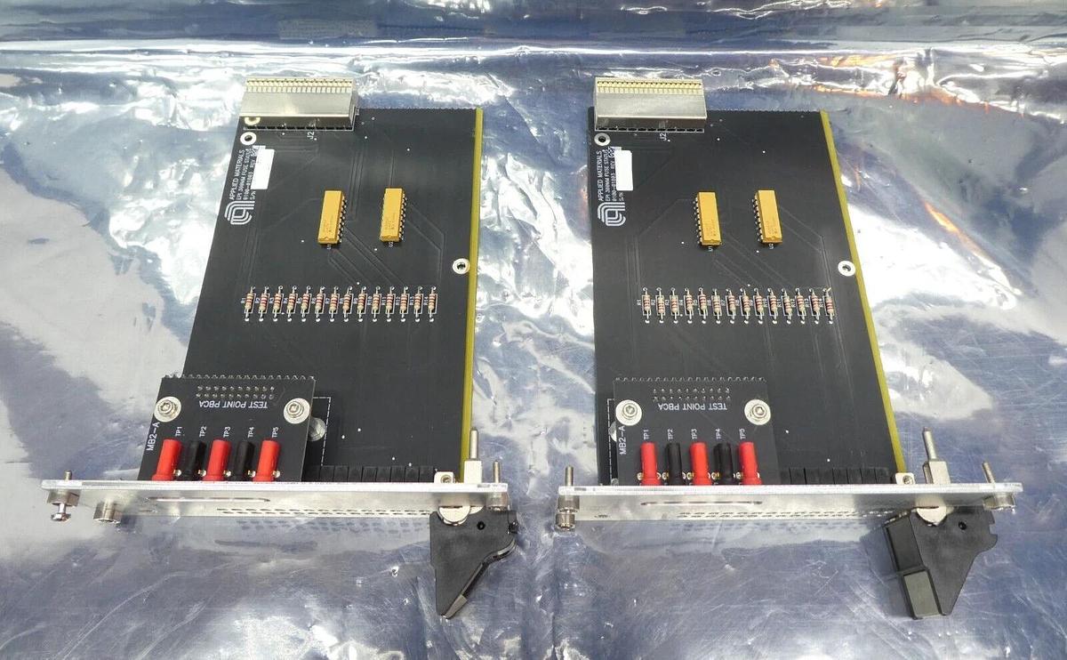 Used AMAT Applied Materials 0100-01803 Fuse Status PCB Card 0090-03172 Lot of 2 Spare