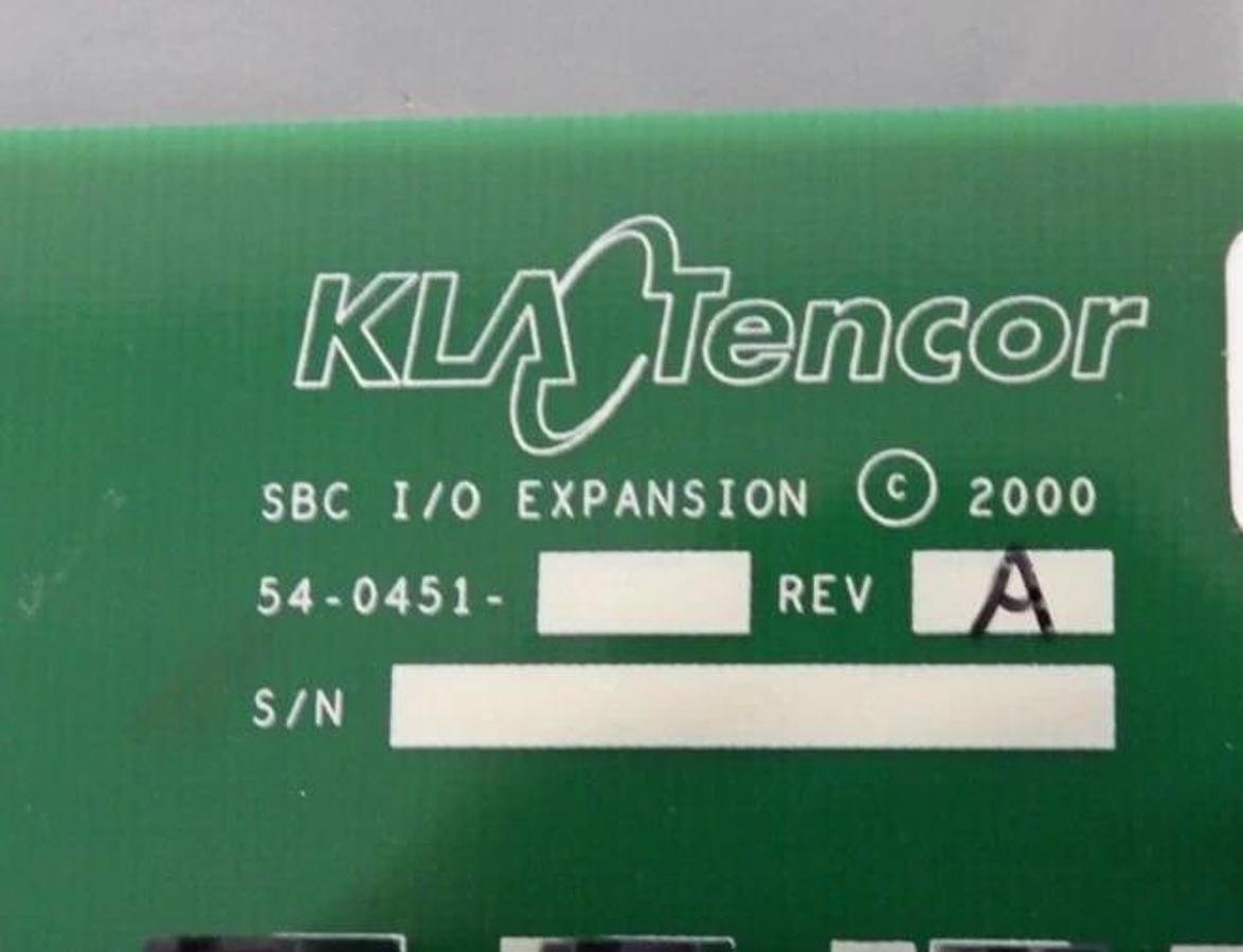 Used KLA-Tencor 54-0451 SBC I/O Expansion Assembly PCB 36-0451 Working Surplus