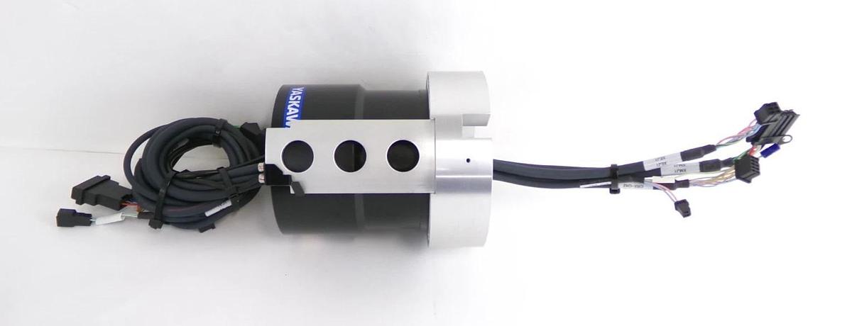 Used Yaskawa Electric SGM7D-02KFC-TE11 AC Servo Motor Working