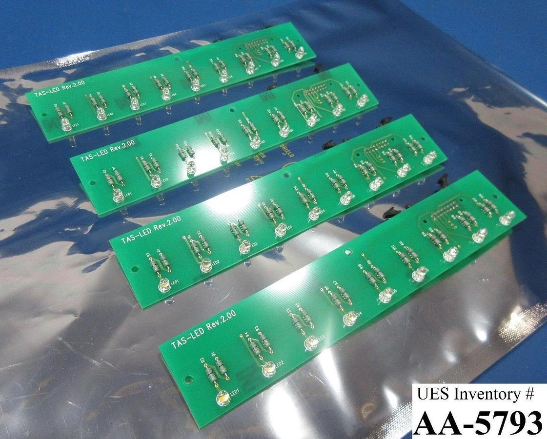 Used TDK TAS-LED Circuit Board PCB Lot of 4 TAS-300 Load Port Used Working