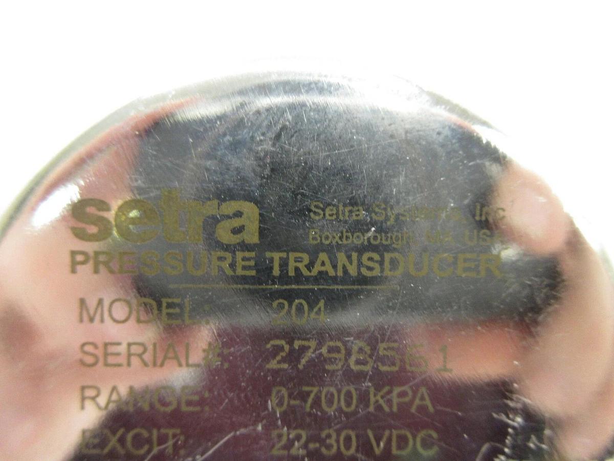 Used Setra 204100-50-NK Pressure Transducer 204 Nikon 4S587-574 NSR Series Working