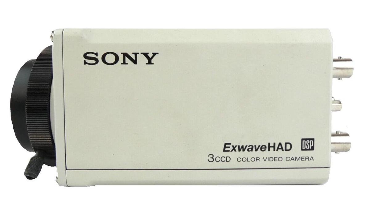 Used Sony DXC-990P 3CCD Camera Color ExwaveHAD DSP Inspection Working Surplus
