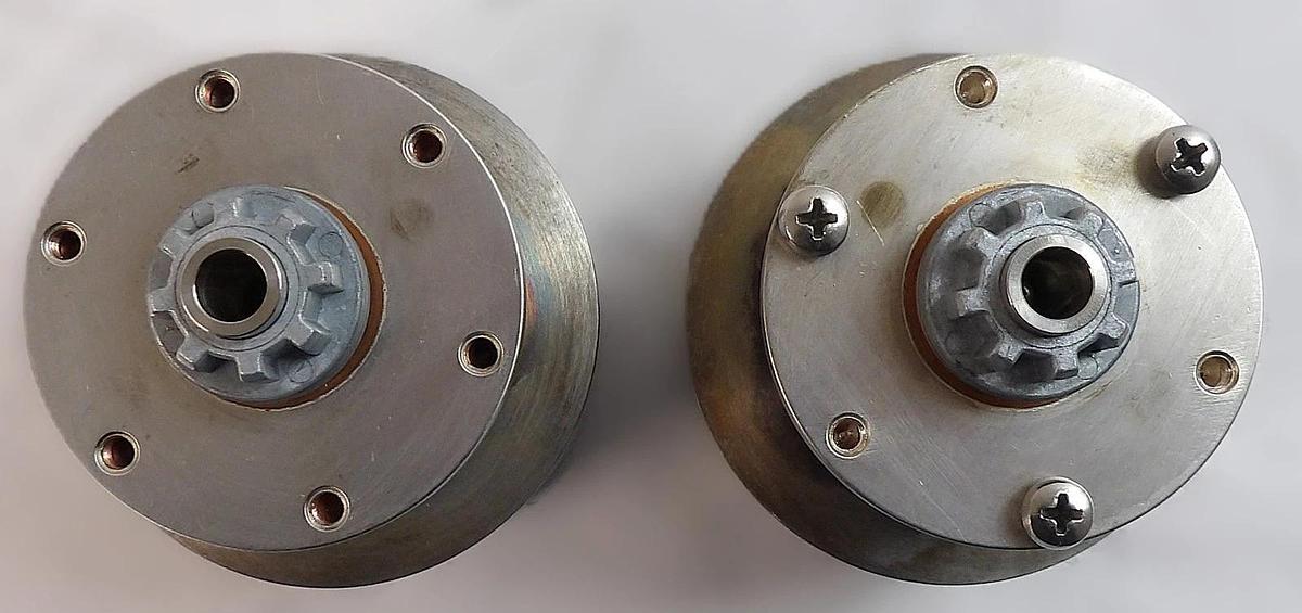 Used Meiden SCV-520M Variable Vacuum Capacitor Lot of 2 Spare