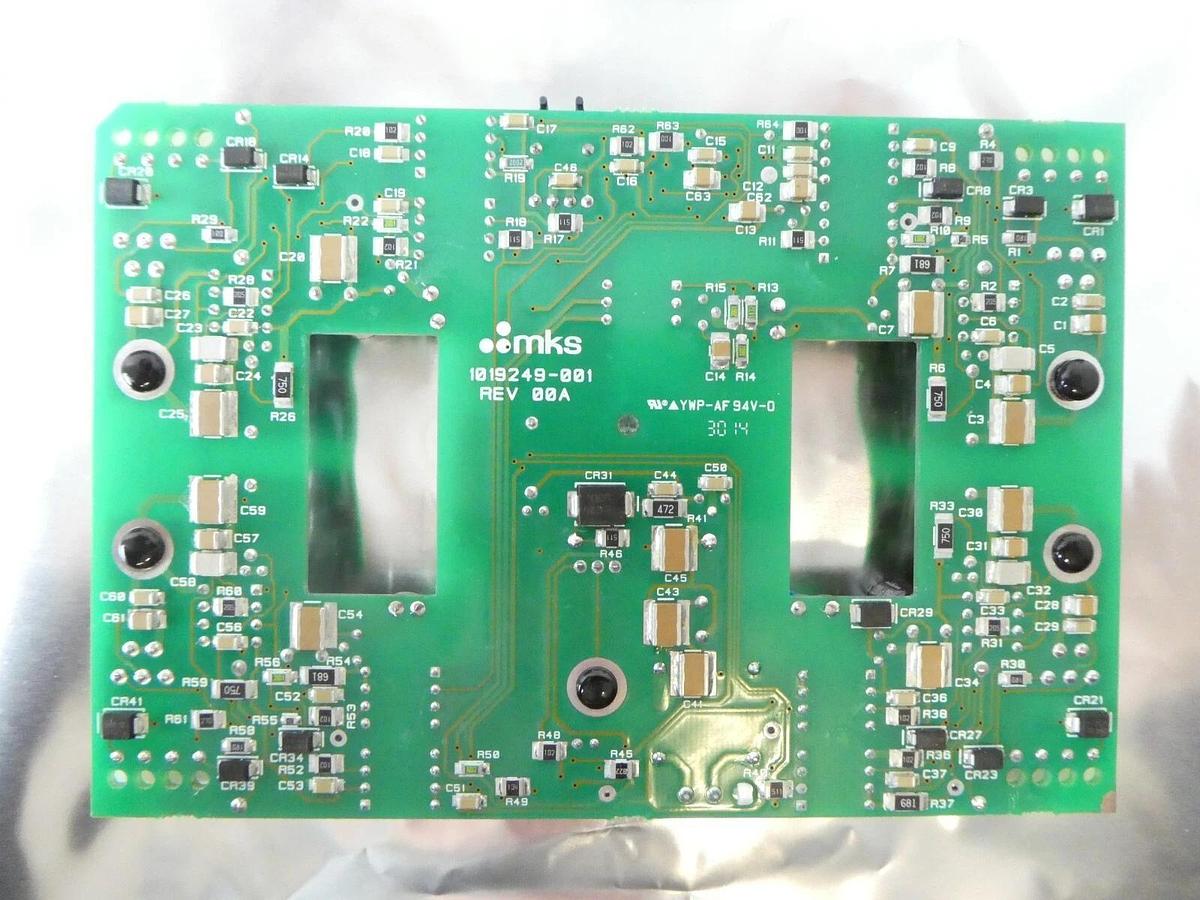 Used MKS Instruments 1019249-001 PCB 1019246-001 Optima RPG Series Lot of 2 Working